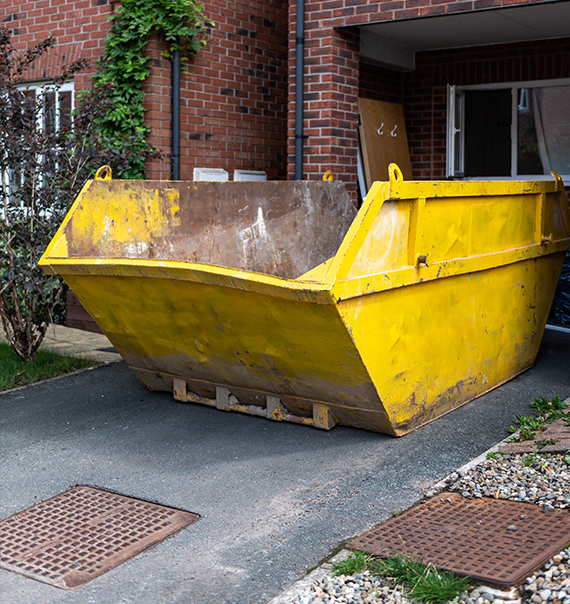 Midi skip hire for home renovations in Tameside